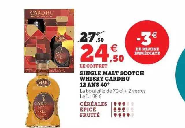 single malt scotch whisky cardhu
