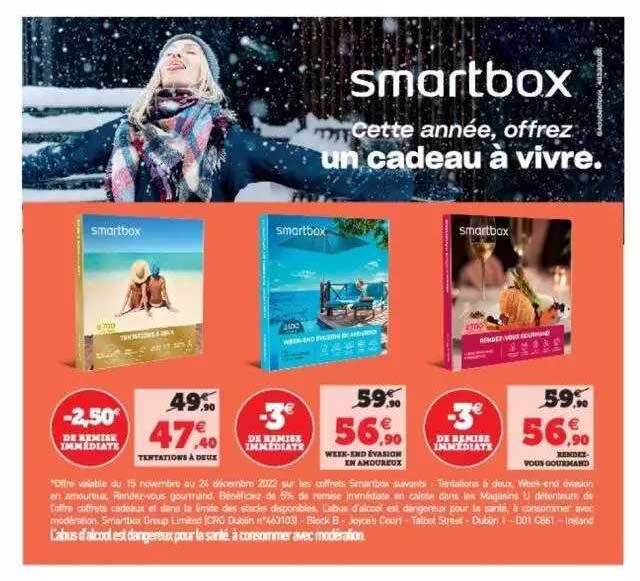 tentation à deux, week-end évasion en amoureux, rendez-vou gourmand smartbox