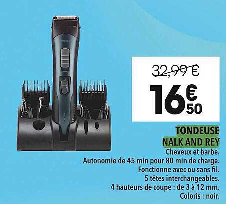 tondeuse nalk and rey