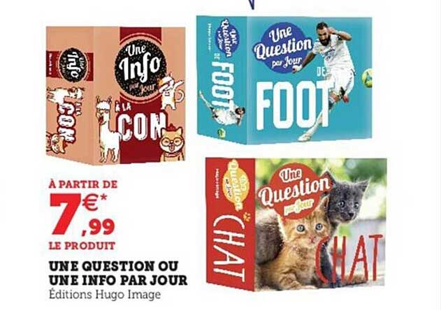 une question ou une info par jour