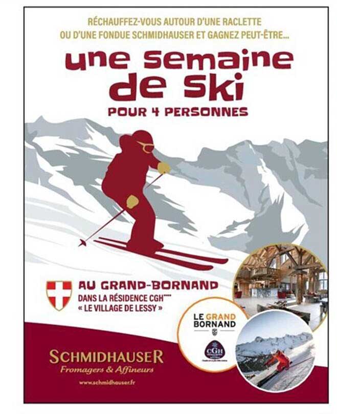 une semaine de ski pour 4 personnes