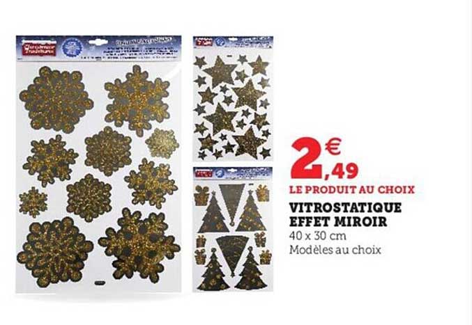 vitrostatique effet miroir