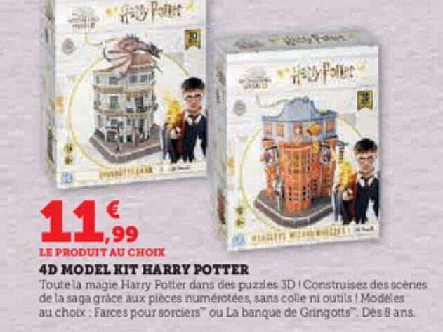 4d model kit harry potter