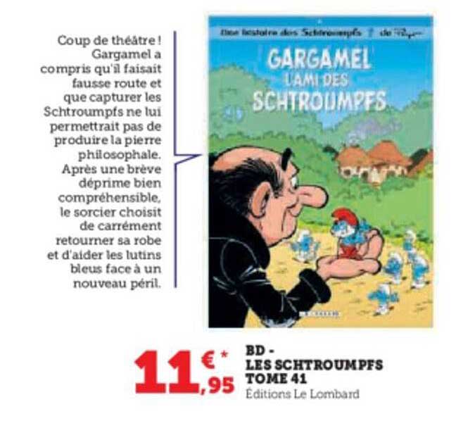 bd - les schtroumpfs tome 41