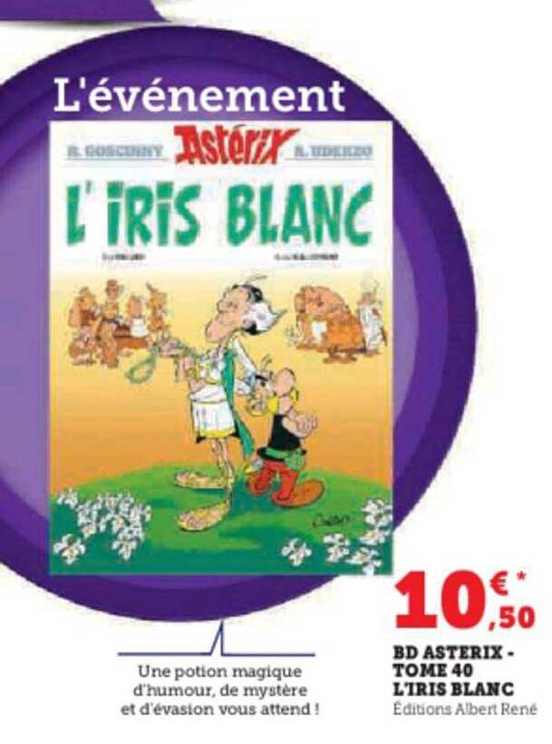 bd astérix - tome 40 l'iris blanc