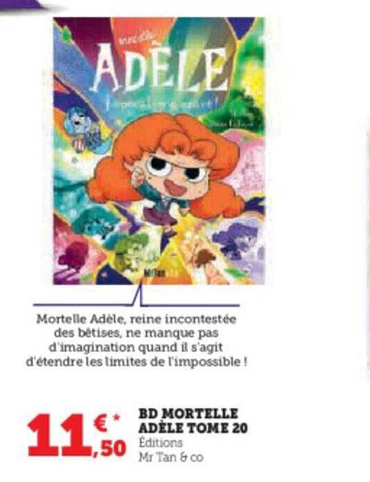 bd mortelle adèle tome 20