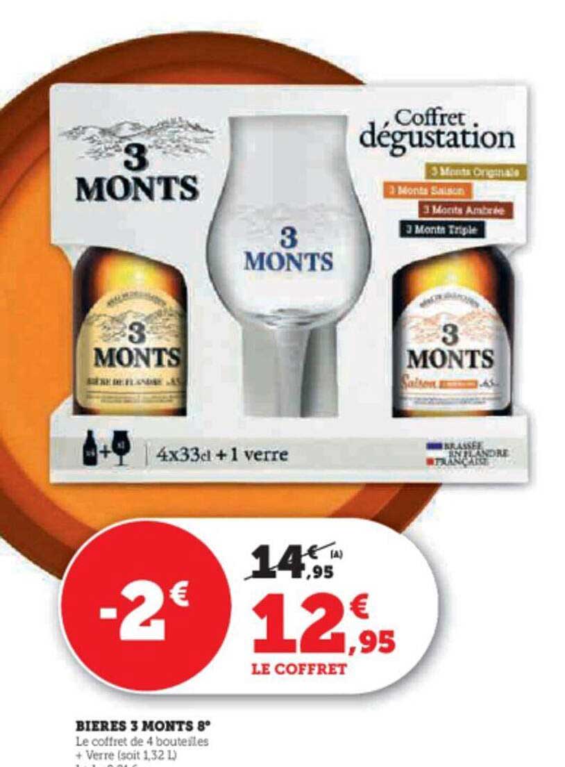 bières 3 monts 8°