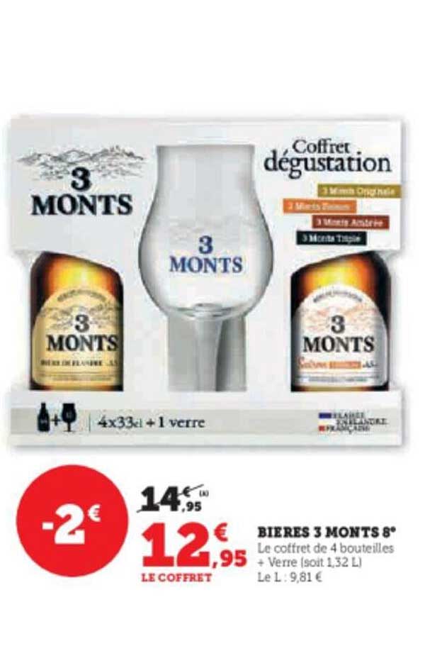 bières 3 monts 8°