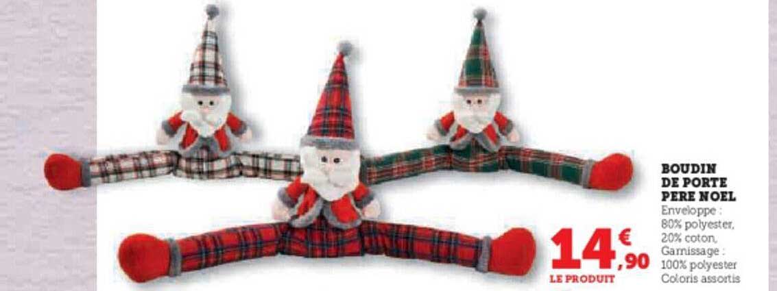 boudin de porte père noël