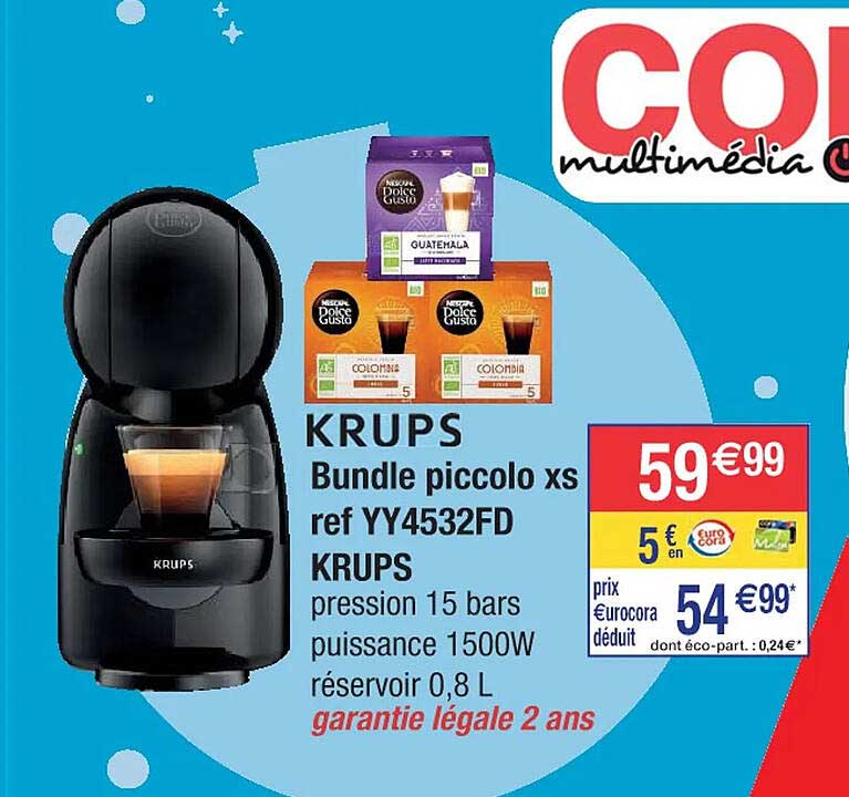 bundle piccolo xs krups