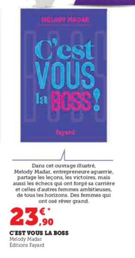 c'est vous la bosse - melody madar