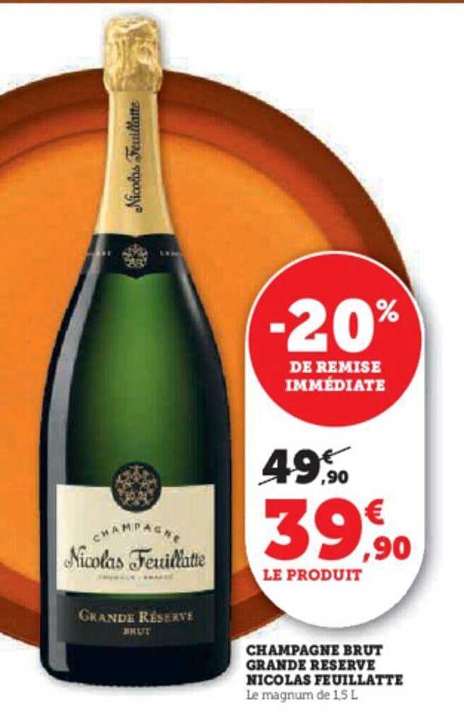 champagne brut grande réserve nicolas feuillatte
