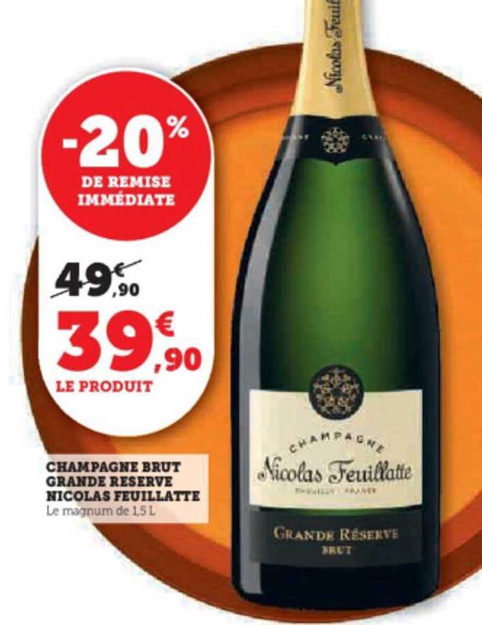 champagne brut grande réserve nicolas feuillatte