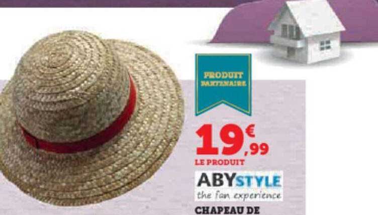 chapeau de paille aby style luffy one piece