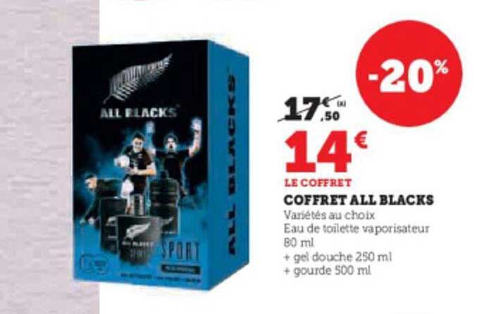 coffret all blacks