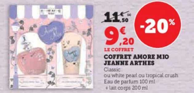 coffret amore mio jeanne arthes