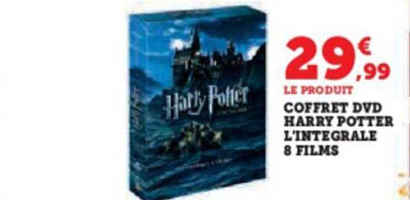 coffret dvd harry potter l'intégrale 8 films
