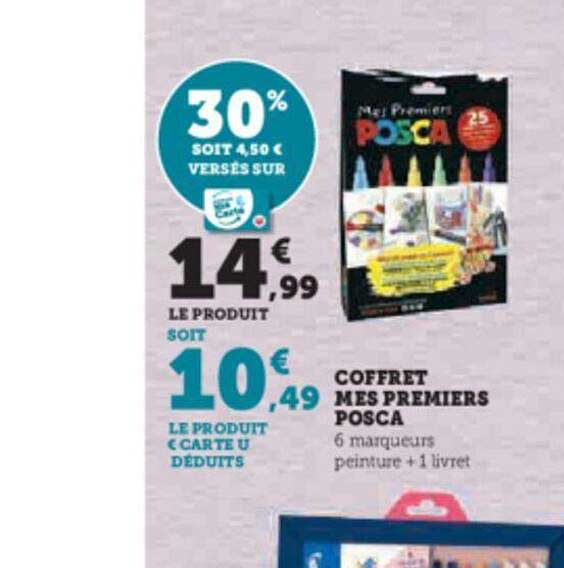 coffret mes premiers posca