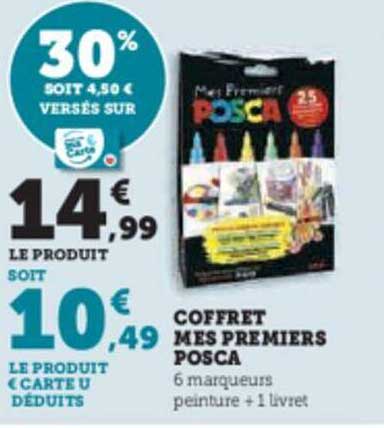 coffret mes premiers posca