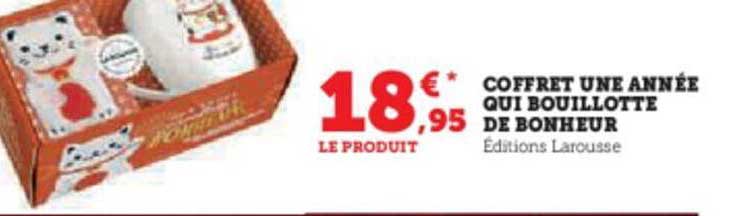 coffret une année qui bouillotte de bonheur