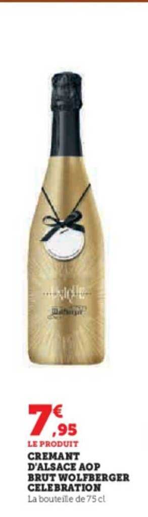 Crémant D'alsace Aop Brut Wolfberger Célébration