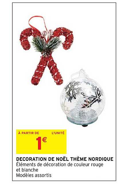 décoration de noël thème nordique