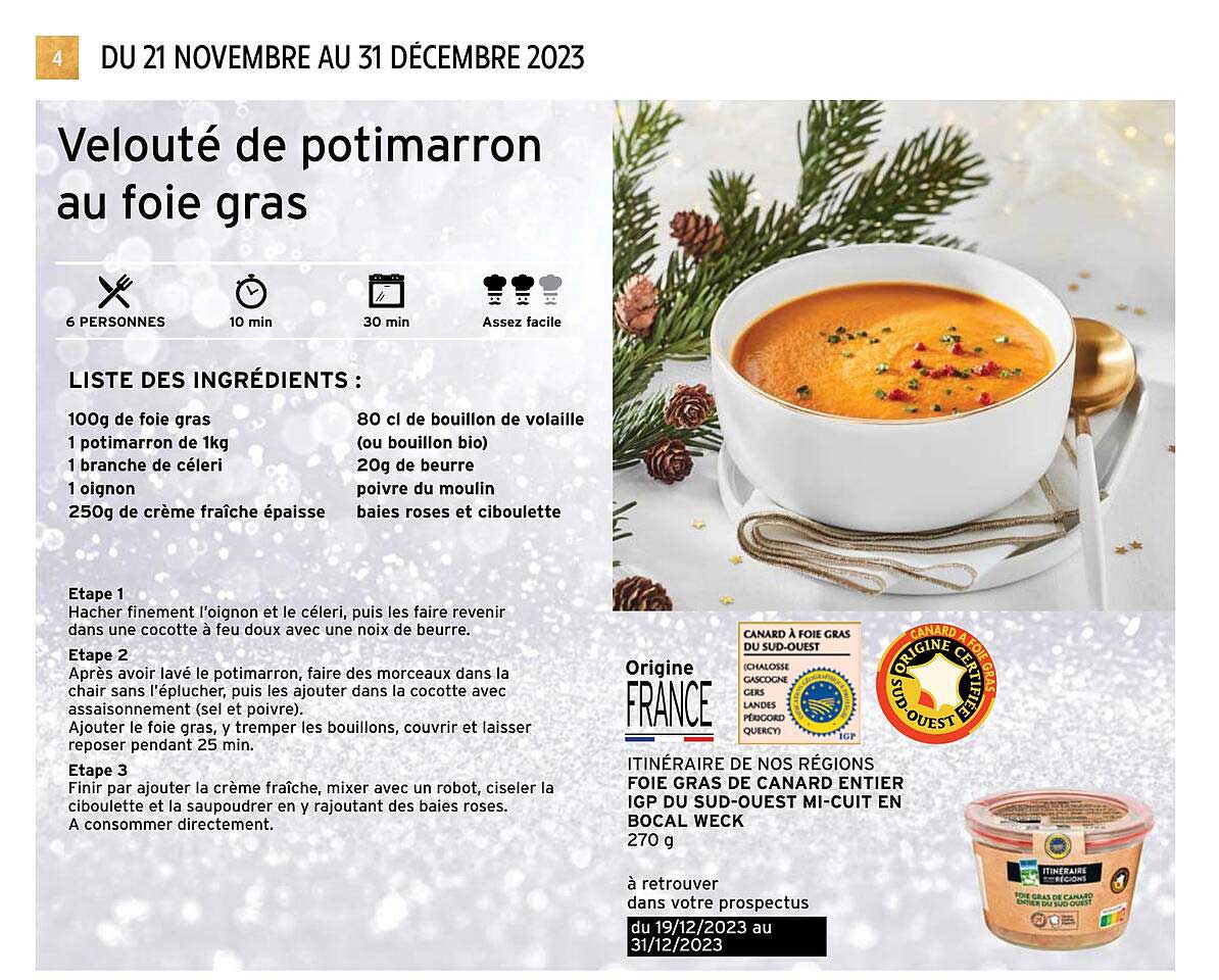 foie gras de canard entier igp du sud-ouest mi-cuit en bocal weck itinéraire de nos régions