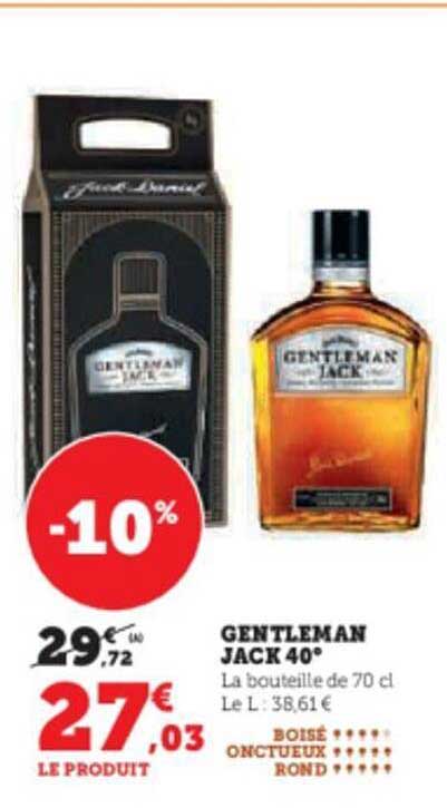 gentleman jack 40°