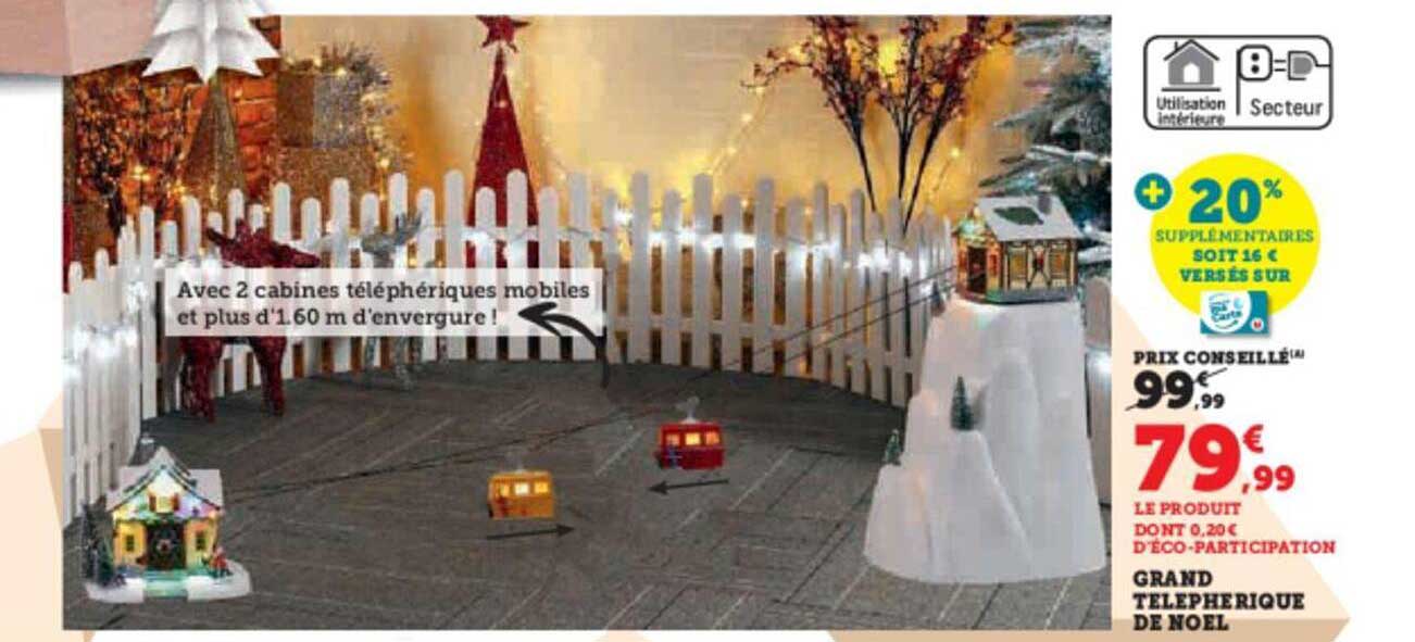 grand téléphérique de noël