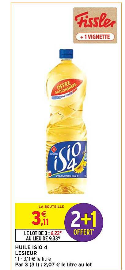 huile isio 4 lesieur