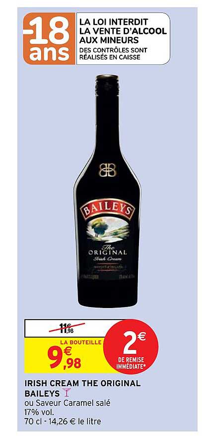 irish cream the original baileys