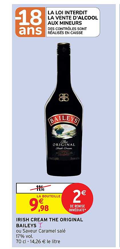 irish cream the original baileys