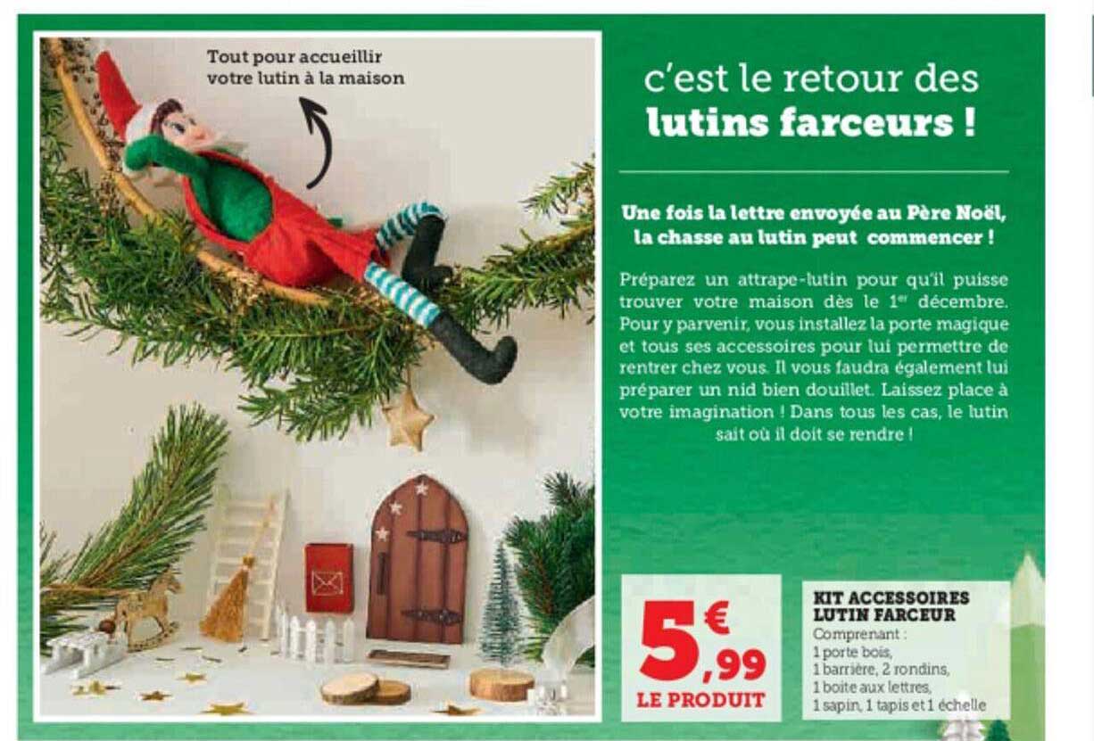 kit accessoires lutin farceur