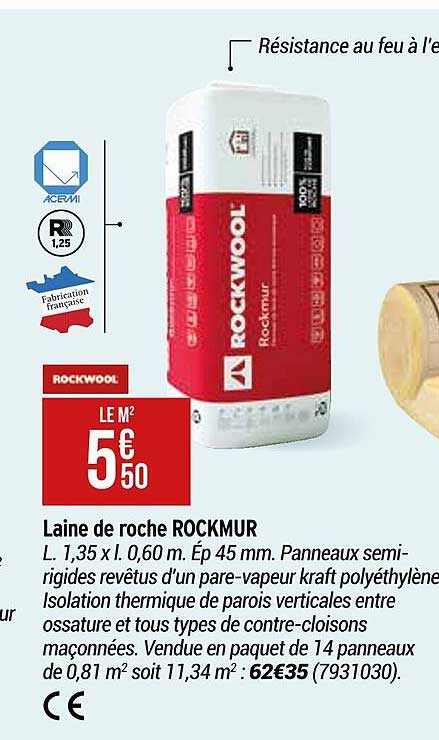 laine de roche rockmur