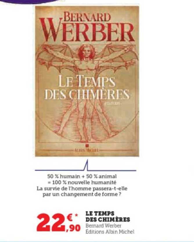 le temps des chimères - bernard werber
