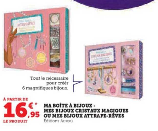 ma boîte à bijoux - mes bijoux cristaux magiques ou mes bijoux attrape-rêves