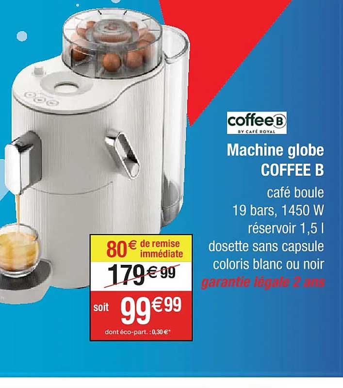 machine globe coffee b