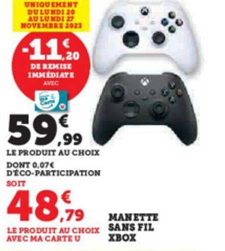 manette sans fil xbox