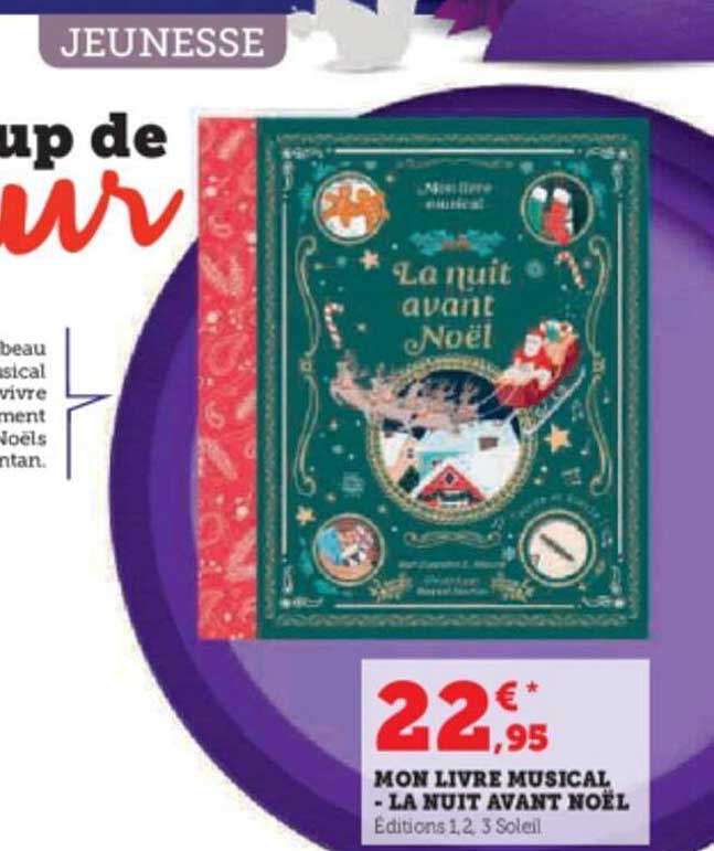 mon livre musical - la nuit avant noël