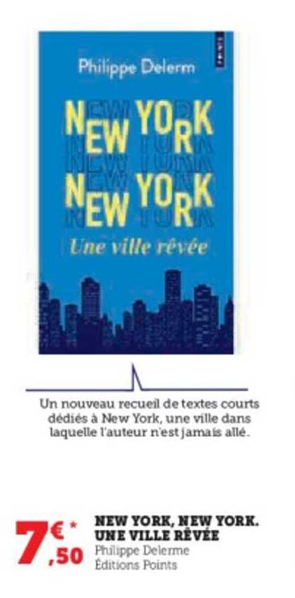 new york, new york une ville rêvée