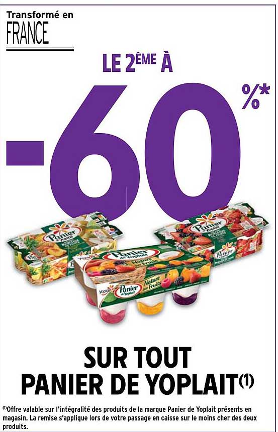 Panier De Yoplait