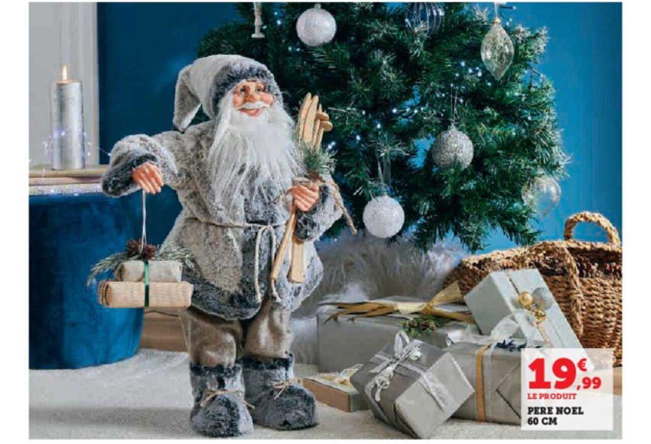 père noël 60 cm