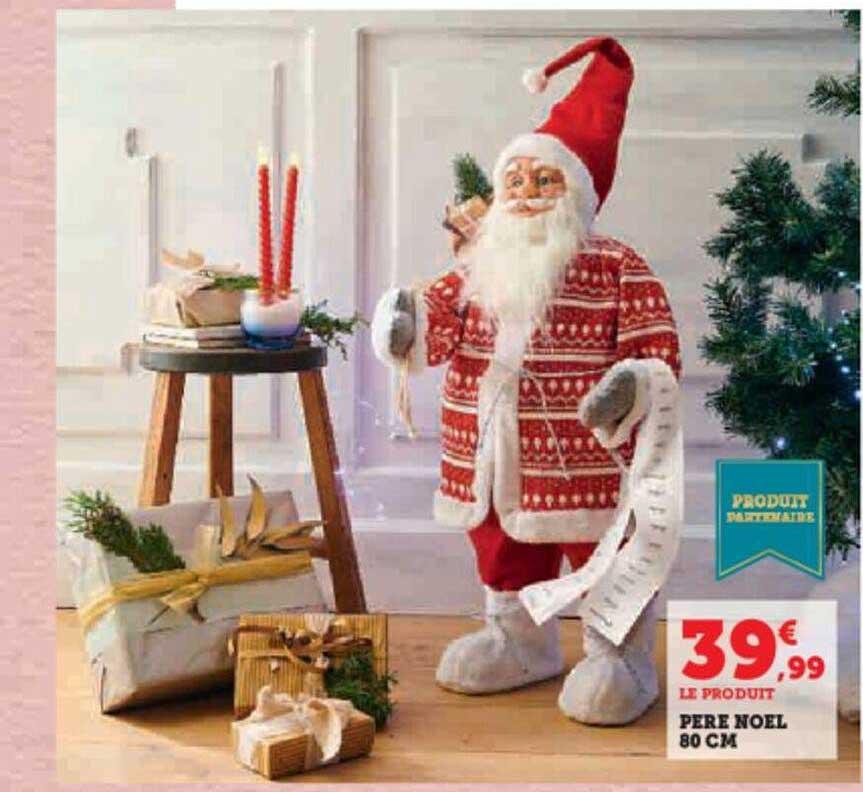 père noël 80 cm