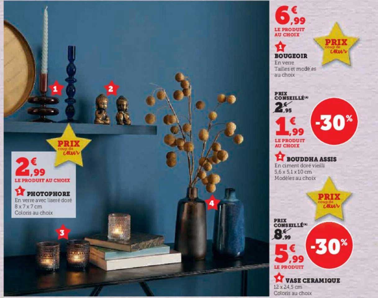 Photophore, Bougeoir, Bouddha Assis, Vase Céramique