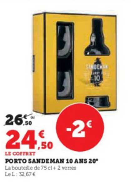 porto sandeman 10 ans 20°