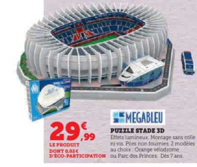 puzzle stade 3d megableu