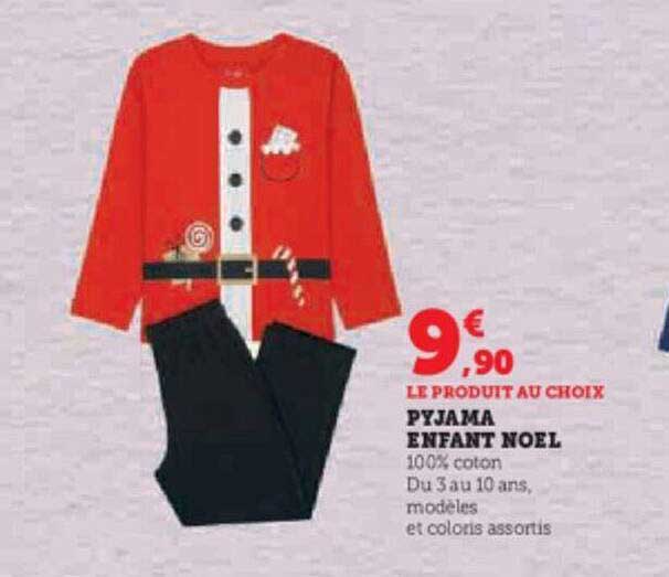 Pyjama Enfant Noël