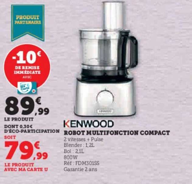 Robot Multifonction Compact Kenwood