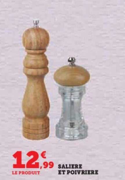 salière et poivrière