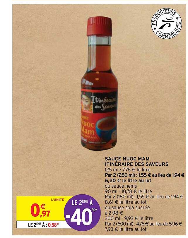 sauce nuoc mam itinéraire des saveurs